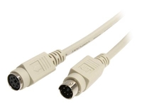 StarTech.com 6 ft PS/2 Keyboard or Mouse Extension Cable - M/F - Keyboard / mouse cable - PS/2 (M) to PS/2 (F) - 6 ft - KXT102 - keyboard / mouse cable - 1.8 m