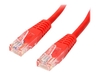 StarTech.com 6 ft Red Cat5e / Cat 5 Molded Patch Cable 6ft - patch cable - 1.8 m - red