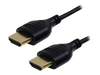 StarTech.com 6 ft Slim High Speed HDMI Cable with Ethernet Ultra HD 4k x 2k - HDMI with Ethernet cable - 1.8 cm
