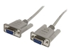 StarTech.com 6 ft Straight Through Serial Cable - DB9 F/F - Serial cable - DB-9 (F) to DB-9 (F) - 6 ft - MXT100FF - serial cable - 1.8 m