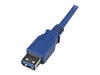 StarTech.com 6 ft SuperSpeed USB 3.0 Extension Cable A to A - M/F - 2m USB 3 Extension Cable (USB3SEXTAA6) - USB extension cable - 1.8 m