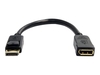 StarTech.com 6in DisplayPort Port Saver Cable - M/F - port protector - 15 cm