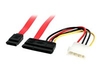 StarTech.com 6in SATA Serial ATA Data and Power Combo Cable - SATA cable - 15 cm