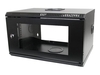 StarTech.com 6U Patch Panel Cabinet - 19in Wall Mount Network Cabinet with Acrylic Door - Data Rack for a Server Room (RK619WALL) rack - 6U