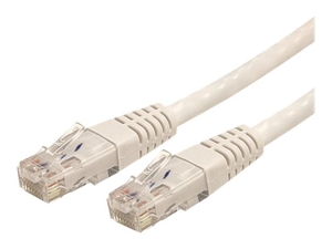 StarTech.com 7 ft White Cat6 / Cat 6 Molded Patch Cable 7ft - patch cable - 2.1 m - white