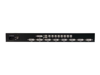 StarTech.com 8 Port 1U Rackmount DVI USB KVM Switch - USB DVI KVM Switch - DVI KVM Switch - USB KVM Switch (SV831DVIU) - KVM switch - 8 ports - rack-mountable