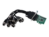 StarTech.com 8 Port Native PCI Express RS232 Serial Adapter Card with 16950 UART - serial adapter