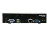 StarTech.com 8 Port USB VGA IP KVM Switch with Virtual Media - KVM switch - 8 ports - desktop