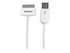 StarTech.com Apple 30-pin Dock Connector to USB Cable iPhone iPod iPad - charging / data adapter - 1 m