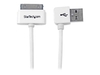 StarTech.com Apple 30-pin Dock to Left Angle USB Cable - charging / data cable - 1 m
