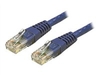 StarTech.com Cat 6 Molded RJ45 UTP Gigabit Patch Cable - patch cable - 15 m - blue