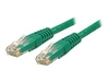 StarTech.com Cat 6 Molded RJ45 UTP Gigabit Patch Cable - patch cable - 15 m - green
