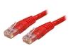 StarTech.com Cat 6 Molded RJ45 UTP Gigabit Patch Cable - patch cable - 15 m - red