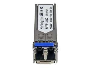 StarTech.com Cisco Compatible 100 Mbps Fiber SFP Module SM LC - 20km (DDM) - SFP (mini-GBIC) transceiver module - Fast Ethernet