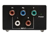 StarTech.com Component to VGA Video Converter with Audio video converter - black