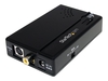 StarTech.com Composite and S-Video to HDMI Converter with Audio - Video converter - composite video,  S-video - HDMI - black - VID2HDCON - video converter - black