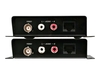 StarTech.com Composite Video Extender over Cat 5 with Audio - video/audio extender