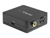 StarTech.com Composite?to VGA Video Converter?-?1920x1200?-?Composite Video Scaler - S Video to VGA Adapter - video converter - black