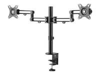 StarTech.com Desk Mount Dual Monitor Arm - Ergonomic VESA Compatible Mount for up to 32 inch Displays - Desk / C-Clamp - Articulating - desk mount (adjustable arm)