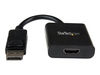 StarTech.com DisplayPort to HDMI Active Adapter Converter - DP to HDMI video converter - black