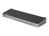 StarTech.com Dual Monitor KVM Docking Station - for Two Laptops - 4K - File Transfer - Universal Laptop Docking Station (USB3DDOCKFT) - docking station