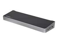 StarTech.com Dual Monitor KVM Docking Station - for Two Laptops - 4K - File Transfer - Universal Laptop Docking Station (USB3DDOCKFT) - docking station
