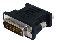 StarTech.com DVI to VGA Cable Adapter - Black - M/F - DVI-I to VGA Converter Adapter (DVIVGAMFBK) - VGA adapter