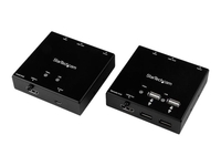 StarTech.com HDMI over CAT6 Extender with 4-port USB Hub - Remote HDMI over CAT5 or CAT6 - 165 ft (50m) - 1080p (ST121USBHD) - video/audio/infrared/USB extender