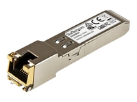 StarTech.com HPE JD089B Compatible SFP Module,  1000BASE-T,  SFP to RJ45 Cat6/Cat5e,  1GE Gigabit Ethernet SFP,  RJ-45 (Copper) 100m,  HPE 5820AF,  12500,  5500,  1Gbps Mini GBIC Transceiver SFP - Lifetime Warranty (JD089BST) - SFP (mini-GBIC) transceiver module 