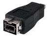 StarTech.com IEEE-1394 FireWire Adapter - 9 Pin to 4 Pin F/M - IEEE 1394 adapter