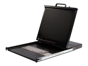 StarTech.com LCD Console with Integrated 8 Port KVM Switch - KVM console - 19"