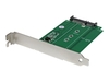 StarTech.com M.2 to SATA Expansion Slot Mounted SSD Adapter - NGFF Solid State Drive to SATA Converter - PCI or PCI-express Slot Mounted (S32M2NGFFPEX) - storage controller (RAID) - SATA 6Gb/s - SATA 6Gb/s