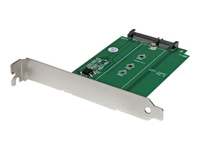 StarTech.com M.2 to SATA Expansion Slot Mounted SSD Adapter - NGFF Solid State Drive to SATA Converter - PCI or PCI-express Slot Mounted (S32M2NGFFPEX) - storage controller (RAID) - SATA 6Gb/s - SATA 6Gb/s