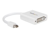 StarTech.com Mini DisplayPort to DVI Adapter - White - 1920 x 1200 - Mini DP to DVI Converter for Your Mac or Windows Computer (MDP2DVIW) - DVI adapter - 17 cm