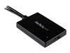 StarTech.com Mini DisplayPort to HDMI Adapter with USB Audio - Mini DP to HDMI (MDP2HDMIUSBA) - video converter - black