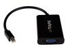 StarTech.com Mini DisplayPort to VGA Adapter with Audio - Mini DP to VGA Converter - 1920x1200 (MDP2VGAA) - video converter - black
