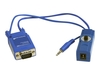 StarTech.com Mini VGA Video and Audio Extender over Cat5 - video/audio extender