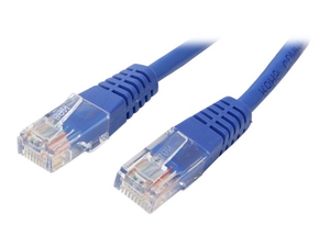 StarTech.com Molded Cat 5e UTP Patch Cable - patch cable - 15 m - blue
