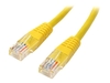 StarTech.com Molded Cat 5e UTP Patch Cable - patch cable - 15 m - yellow