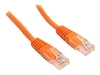 StarTech.com Molded Cat 5e UTP Patch Cable - patch cable - 15.2 m - orange
