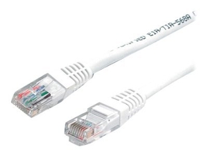 StarTech.com Molded Cat 5e UTP Patch Cable - patch cable - 1.8 m - white