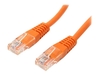 StarTech.com Molded Cat 5e UTP Patch Cable - patch cable - 3 m - orange