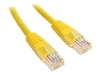 StarTech.com Molded Cat 5e UTP Patch Cable - patch cable - 6.1 m - yellow