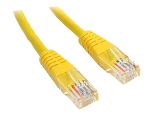 StarTech.com Molded Cat 5e UTP Patch Cable - patch cable - 6.1 m - yellow