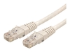 StarTech.com Molded Cat 6 UTP Patch Cable - ETL Verified - patch cable - 6 m - white