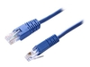 StarTech.com Molded Cat5e Crossover UTP Patch Cable - crossover cable - 4.6 m - blue