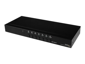 StarTech.com Multiple Video Input to HDMI Switcher - HDMI / VGA / Component - video/audio switch - 7 ports