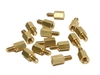 StarTech.com Plastic Snap-In Standoffs for ATX-style Case - system cabinet standoff