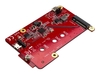 StarTech.com Raspberry Pi Board - USB 2.0 480Mbps - USB to M.2 SATA Converter - USB to SATA Raspberry Pi SSD (PIB2M21) - storage controller - M.2 Card - USB 2.0