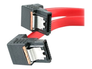 StarTech.com Right Angle Latching SATA Serial ATA Cable - SATA cable - 61 cm